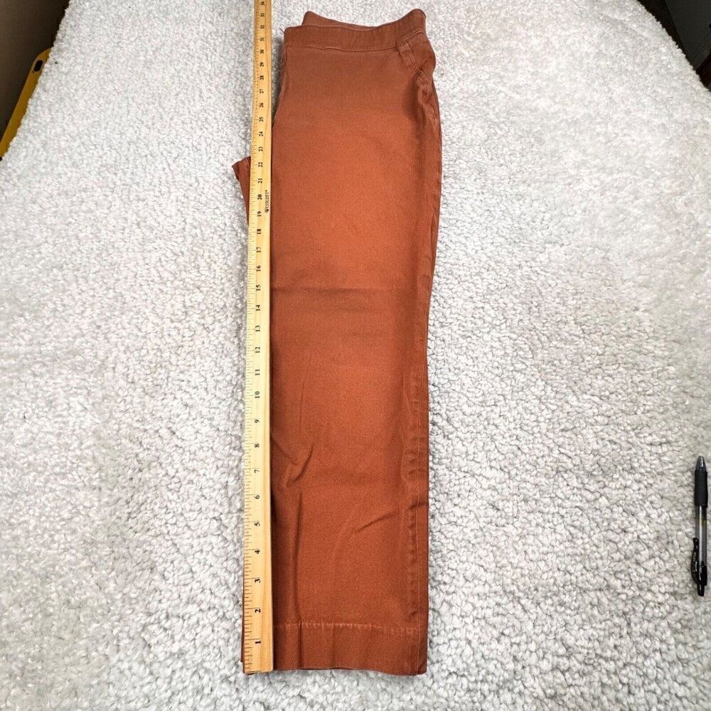 Spanx On The Go Ankle Slim Stretch Cropped Pant Bronzed Glow FLAWS - Picture 10 of 13